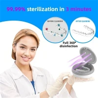 OEM UV Dental Retainer Sanitizer Cases: Denso labɛnbagaw ka kan ka min dɔn sa...